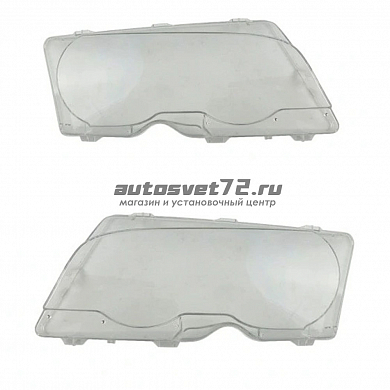 Стёкла фар BMW 3 E46 купе (1998-2003) дорест